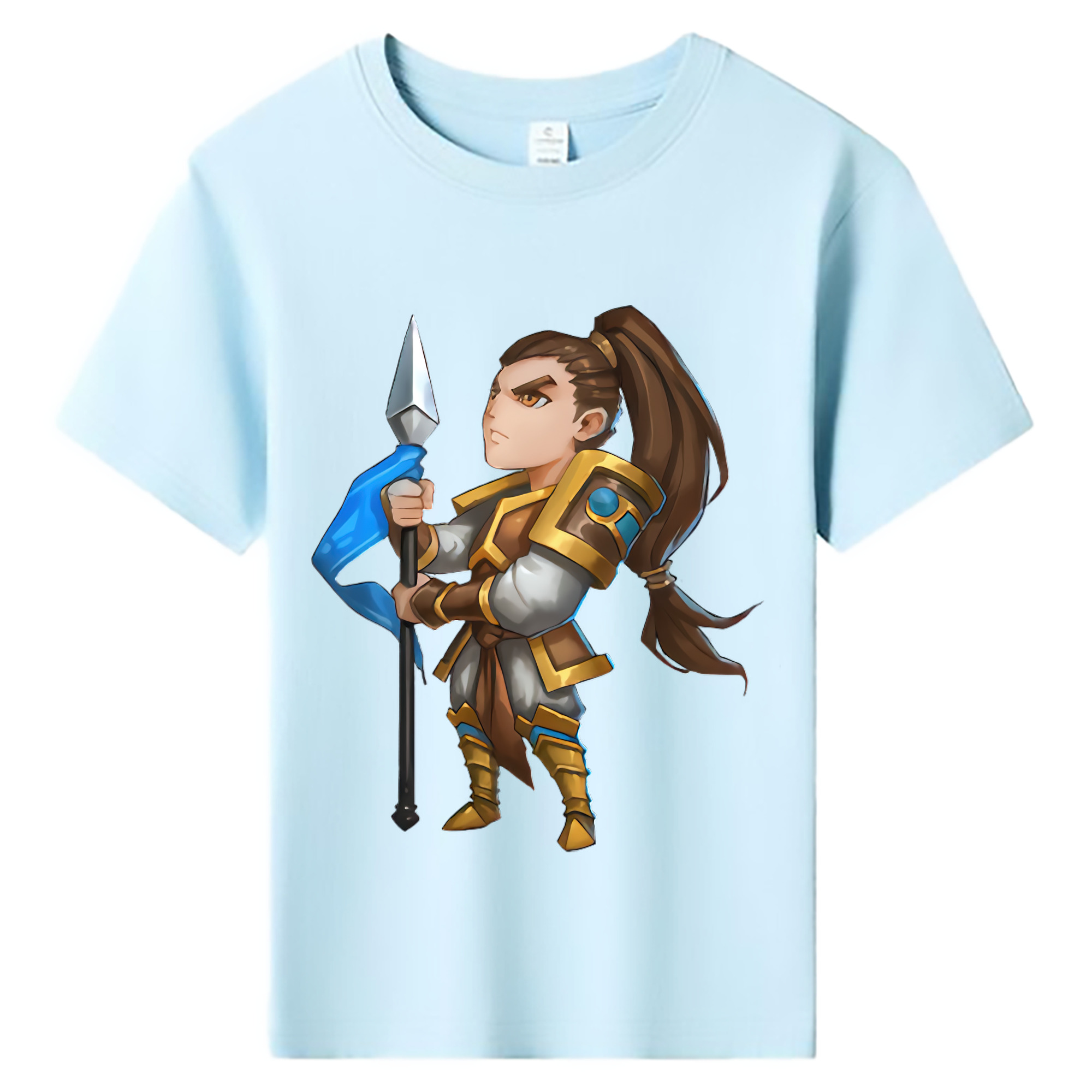 （画像用） リーグ・オブ・レジェンド League of Legends LOL 綿100％キッズTシャツ（フロントプリント）